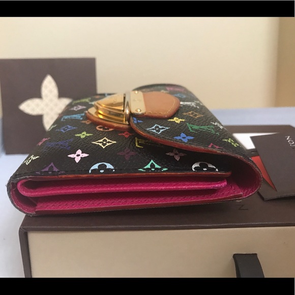 Louis Vuitton Eugene Black Multicolore wallet - Picture 3 of 12